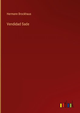 Vendidad Sade