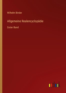 Allgemeine Realencyclopädie