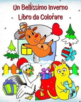 Un Bellissimo Inverno Libro da Colorare