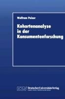 Kohortenanalyse in der Konsumentenforschung