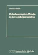 Mehrebenensystem-Modelle in den Sozialwissenschaften