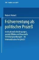 Frühverrentung als politischer Prozeß