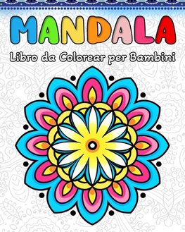 Mandala Libro da Colorear per Bambini