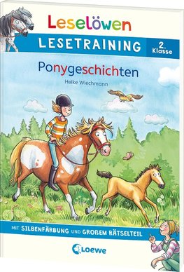 Leselöwen Lesetraining 2. Klasse - Ponygeschichten