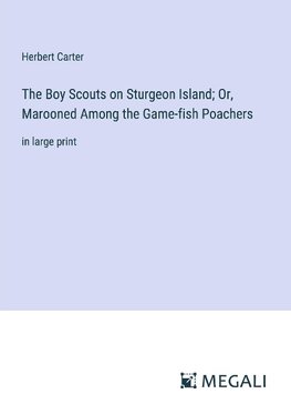 The Boy Scouts on Sturgeon Island; Or, Marooned Among the Game-fish Poachers