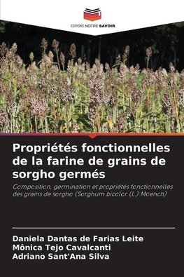 Propriétés fonctionnelles de la farine de grains de sorgho germés