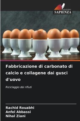 Fabbricazione di carbonato di calcio e collagene dai gusci d'uovo