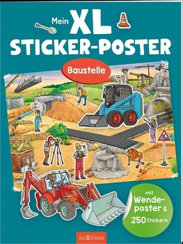 Mein XL Sticker-Poster Baustelle