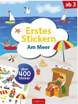 Erstes Stickern - Am Meer