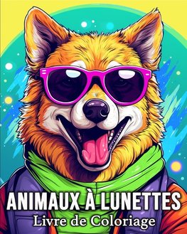 Animaux à Lunettes Livre de Coloriage