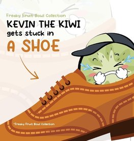 Kevin the Kiwi gets stuck in a Shoe