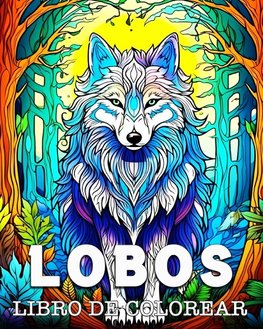 Lobos Libro de Colorear