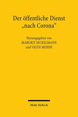 Der öffentliche Dienst "nach Corona"