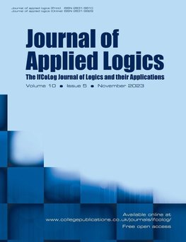 Journal of Applied Logics.  IfCoLog Journal of Logics and their Applications. Volume 10, number 5, November 2023