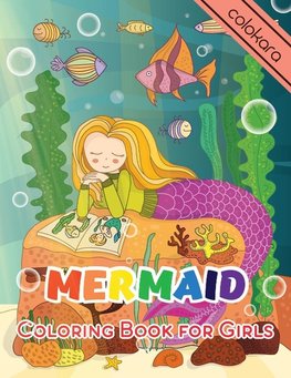 Mermaid Coloring Book For Girls