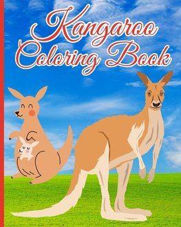 Kangaroo Coloring Book For Kids