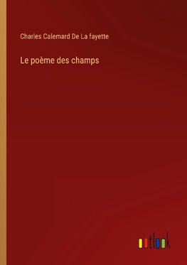 Le poème des champs