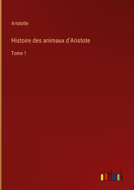 Histoire des animaux d'Aristote