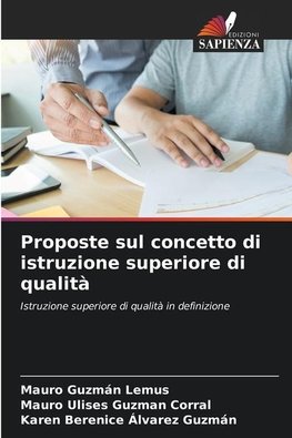 Proposte sul concetto di istruzione superiore di qualità