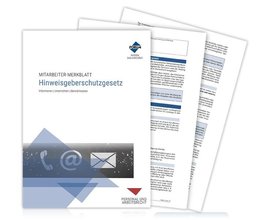 Mitarbeitermerkblatt Kinderschutz