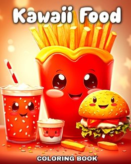 Kawaii Food Coloring Book