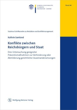 Konflikte zwischen Reichsbürgern und Staat