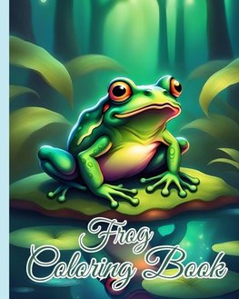 Frog Coloring Book For Kids