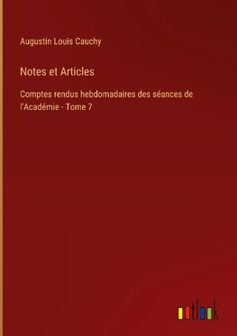 Notes et Articles