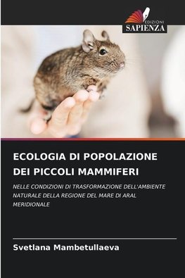 ECOLOGIA DI POPOLAZIONE DEI PICCOLI MAMMIFERI