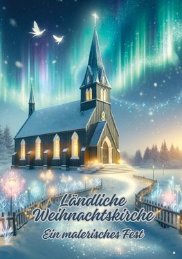 Ländliche Weihnachtskirche