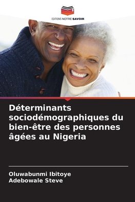 Déterminants sociodémographiques du bien-être des personnes âgées au Nigeria