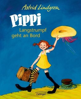 Pippi Langstrumpf geht an Bord (farbig)