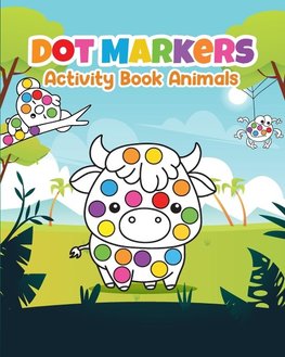 Dot Markers Activity Book Animals