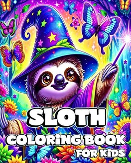 Sloth Coloring Book for Kids