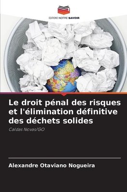 Le droit pénal des risques et l'élimination définitive des déchets solides