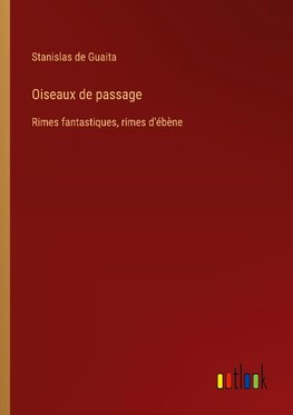 Oiseaux de passage