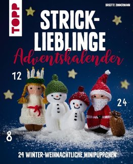 Mini-Stricklieblinge Adventskalender. Adventskalenderbuch