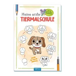 Trötsch Malbuch Meine erste Tiermalschule Hund