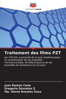 Traitement des films PZT