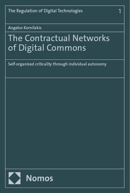 The Contractual Networks of Digital Commons