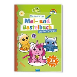 Trötsch Malbuch Bastelbuch Mein erstes Mal- und Bastelbuch Bunte Tierwelt