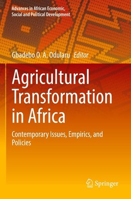 Agricultural Transformation in Africa