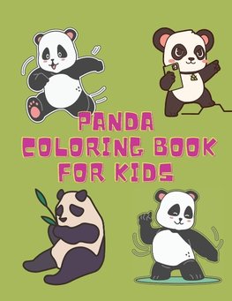 Panda coloring Book