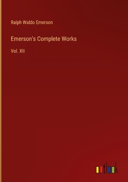 Emerson's Complete Works