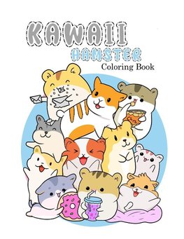 KAWAII HAMSTER Coloring Book