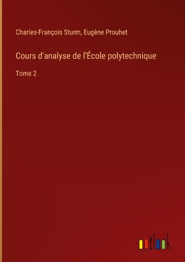 Cours d'analyse de l'École polytechnique