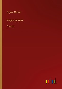 Pages intimes