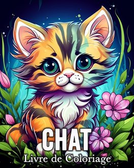 Chat Livre de Coloriage