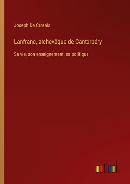 Lanfranc, archevêque de Cantorbéry