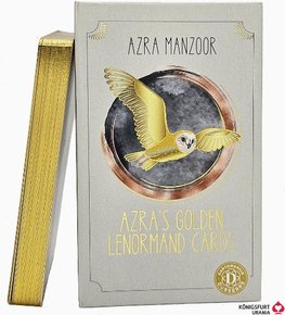 Azra's Golden Lenormand: 36 Golden Lenormand cards in modern, enchanting design